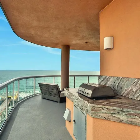 Modern 3-Bedroom Oceanfront Condo With Balcony